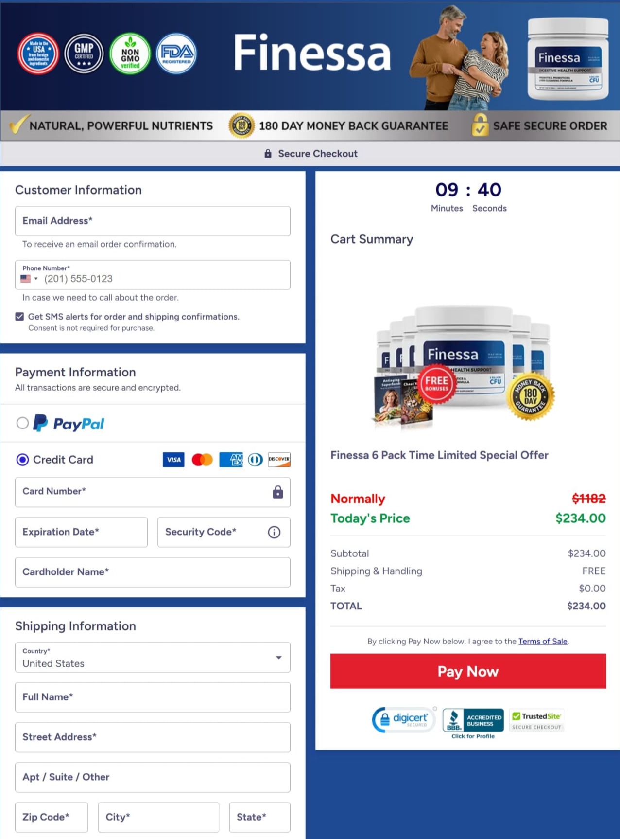 Finessa-Secure-Checkout